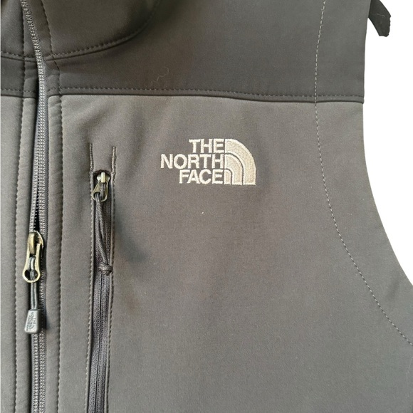 The North Face grey and black full zip vest men’s small - Picture 4 of 8